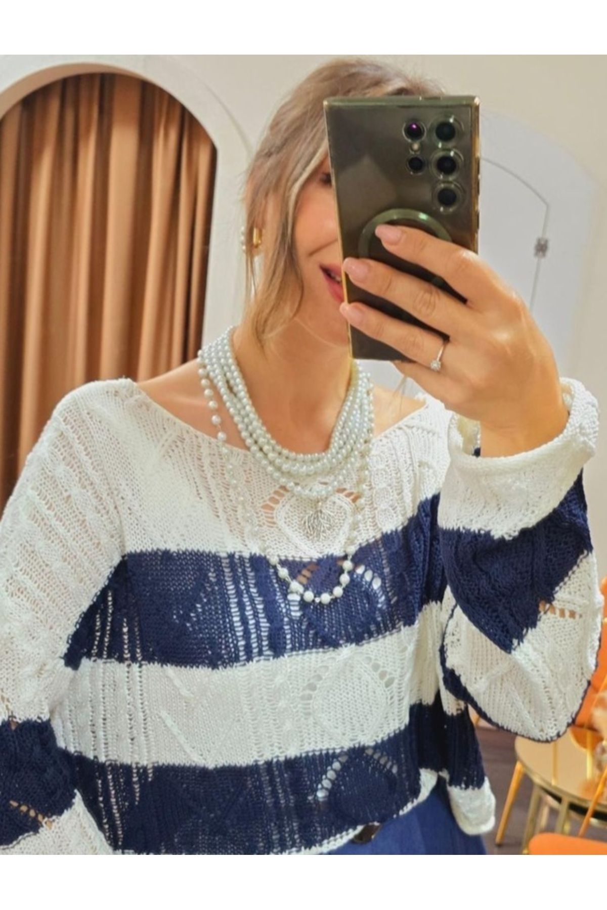 Choker inci kolye, çoklu inci kolye,tasarım kolye