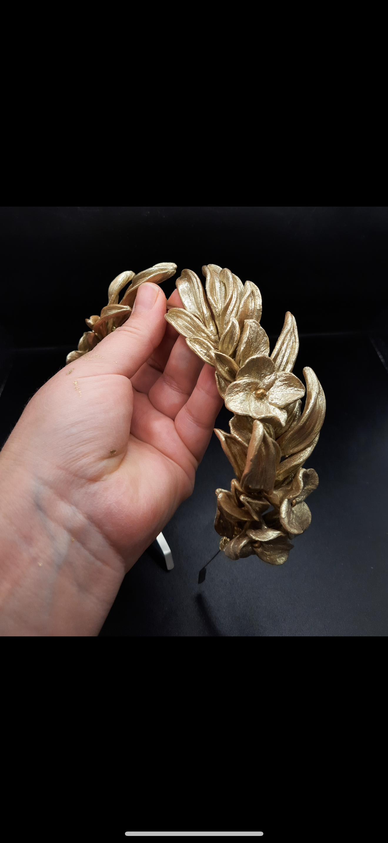 Helen soft gold taç 