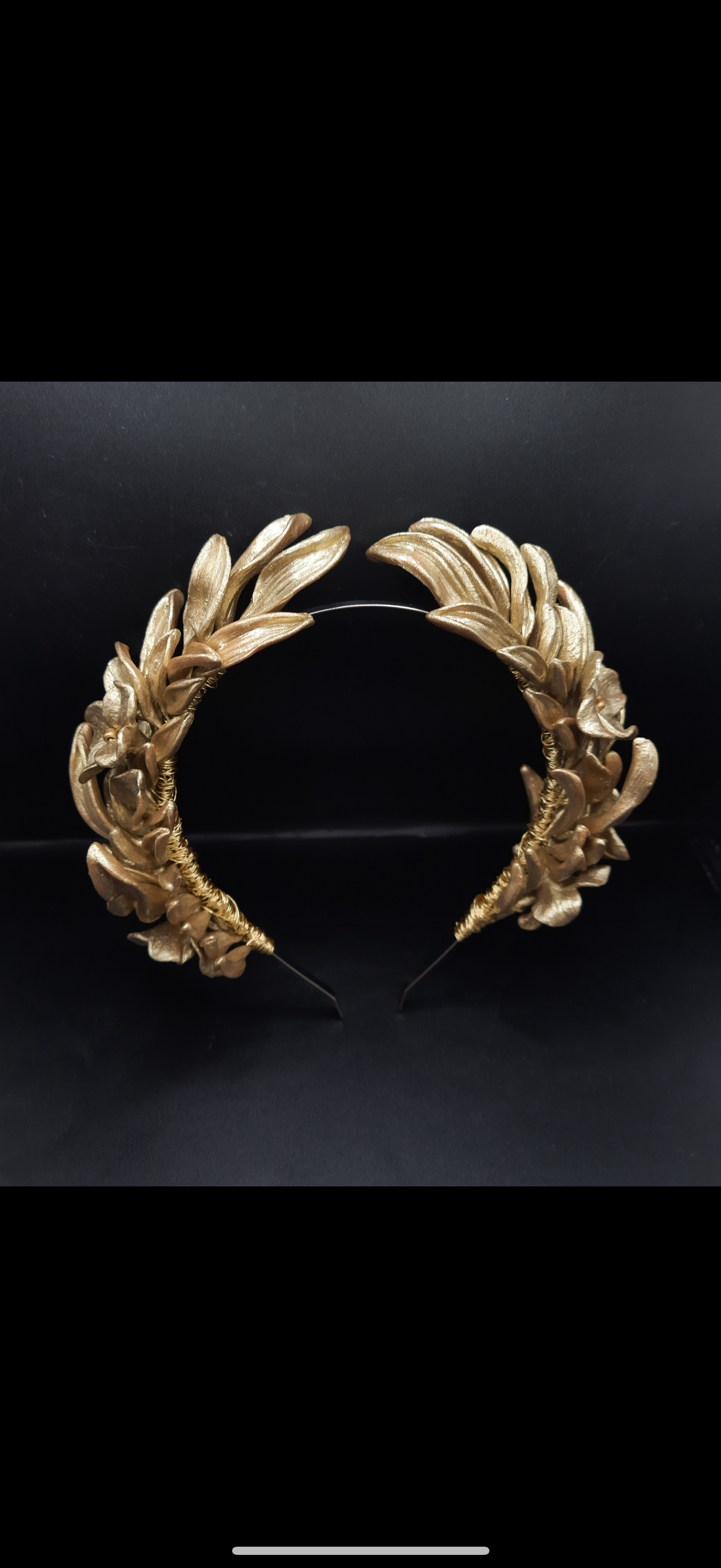Helen soft gold taç 