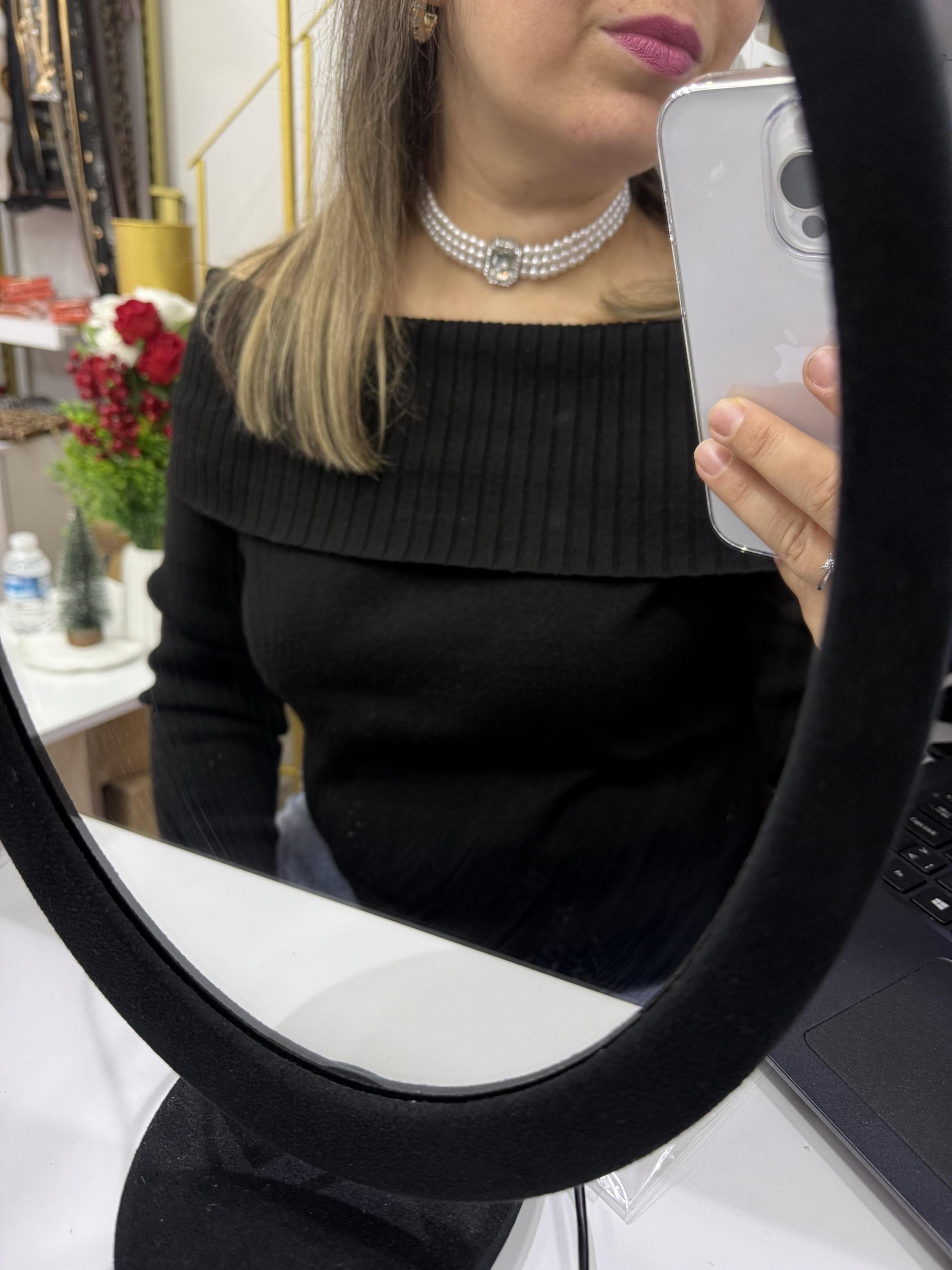 Gümüş taşlı çoklu kolye,tasarım Choker kolye,inci kolye