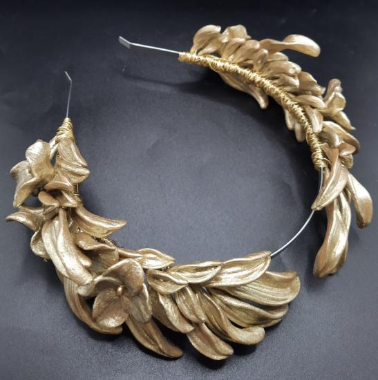 Helen soft gold taç