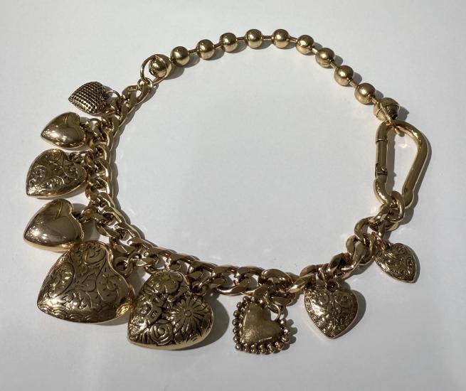 Gold kalpli tasarım kolye