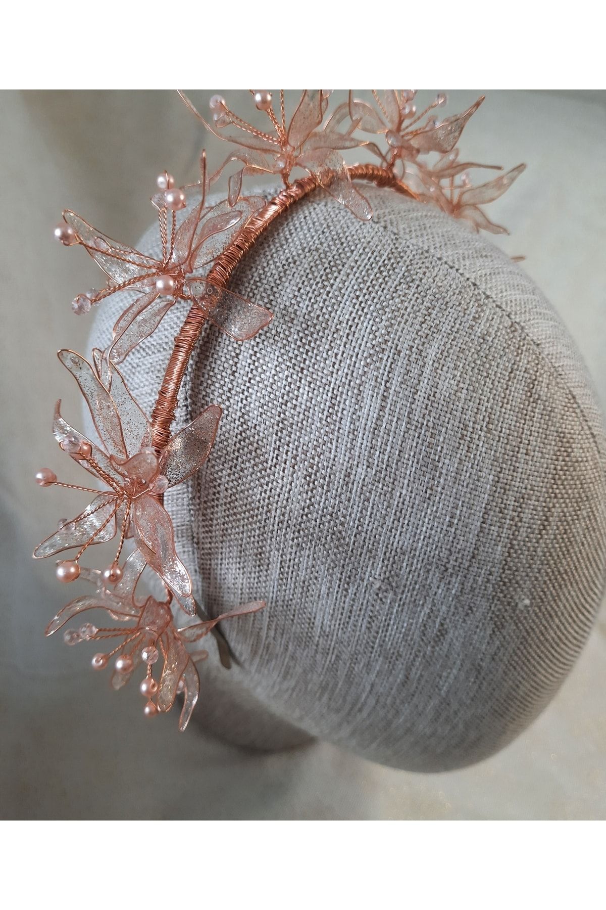 Rose Gold Tasarım Saç Aksesuarı, Taçları